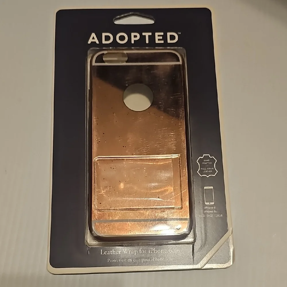 Leather Wrap for iPhone 6/6s - Gold
